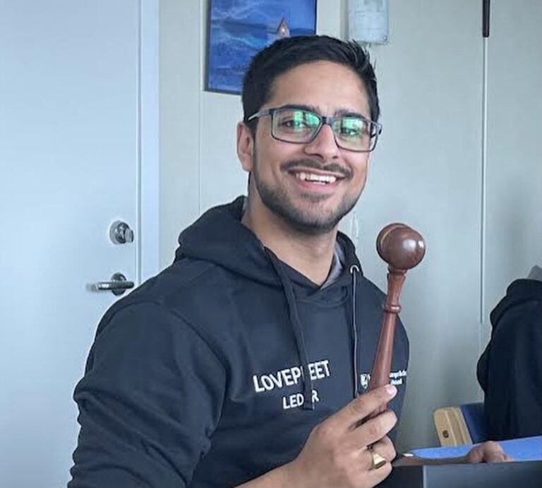 Leder for Lærlingrådet i Nordland, Lovepreet Jassal, fokuserte på tema arbeidsmiljø i helgen.