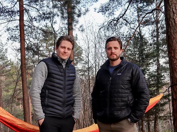 John Skonseng og Marcus Johan Pettersen Jansson. Foto: Privat.